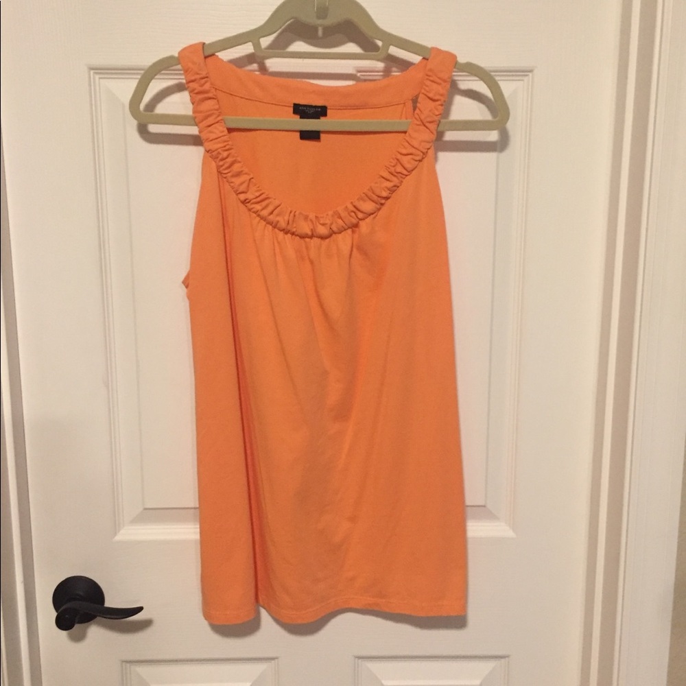 Ann Taylor Peach Tank - Sz XL